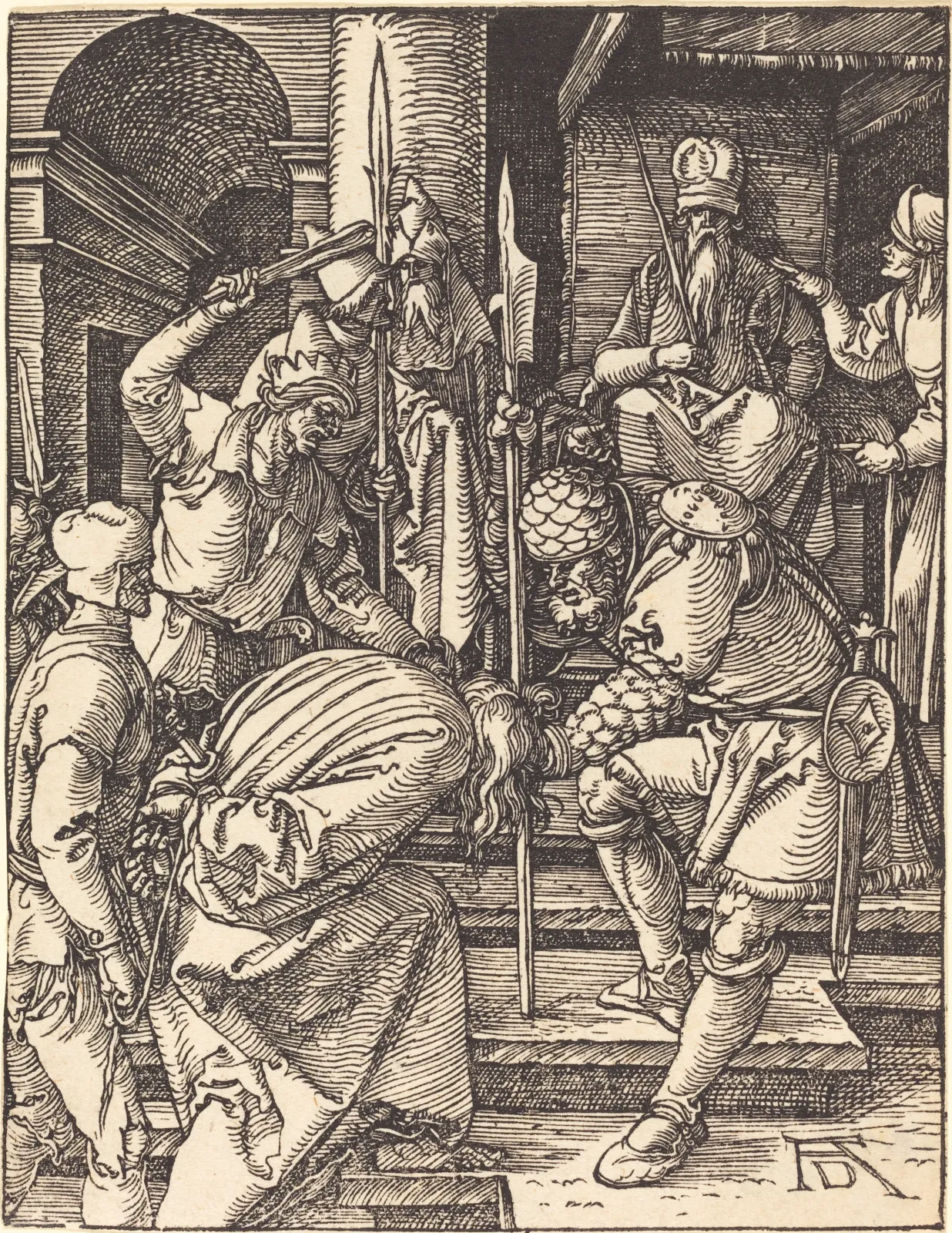 Jésus devant Ananie, Albrecht Dürer