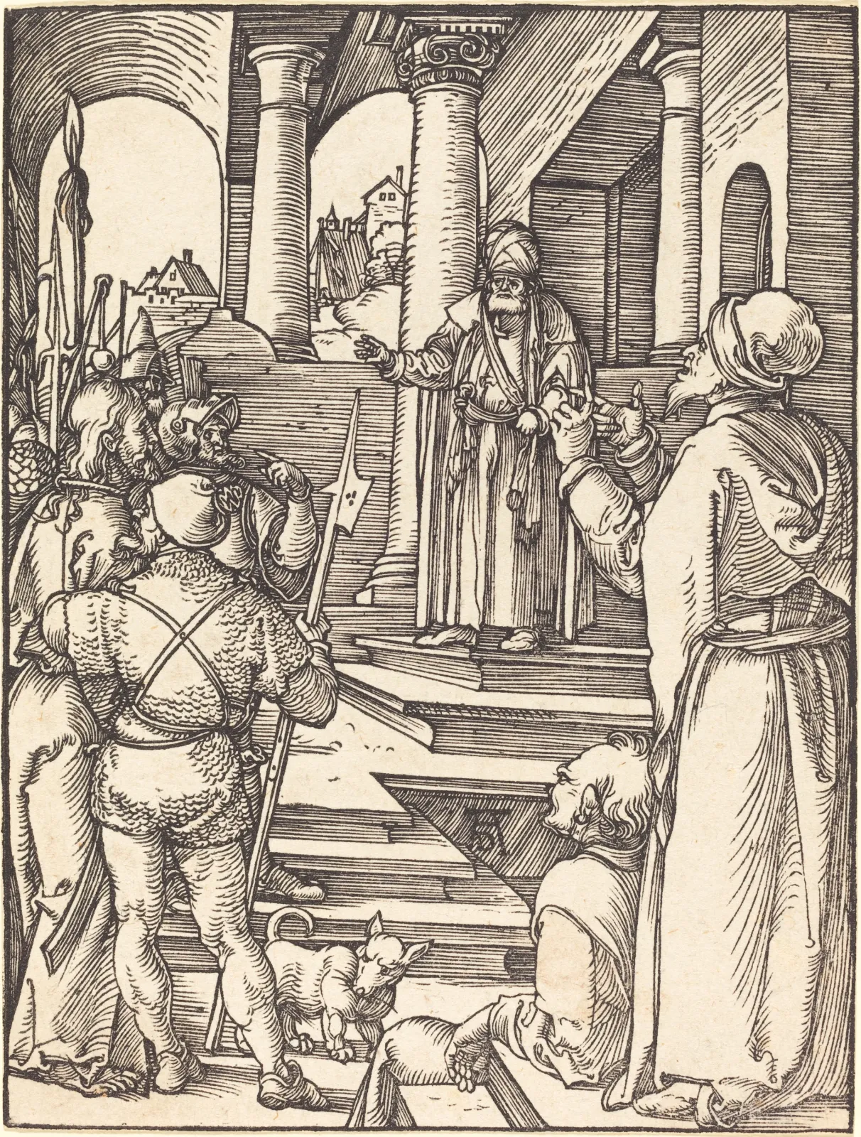 Jésus devant Pilate, Albrecht Dürer