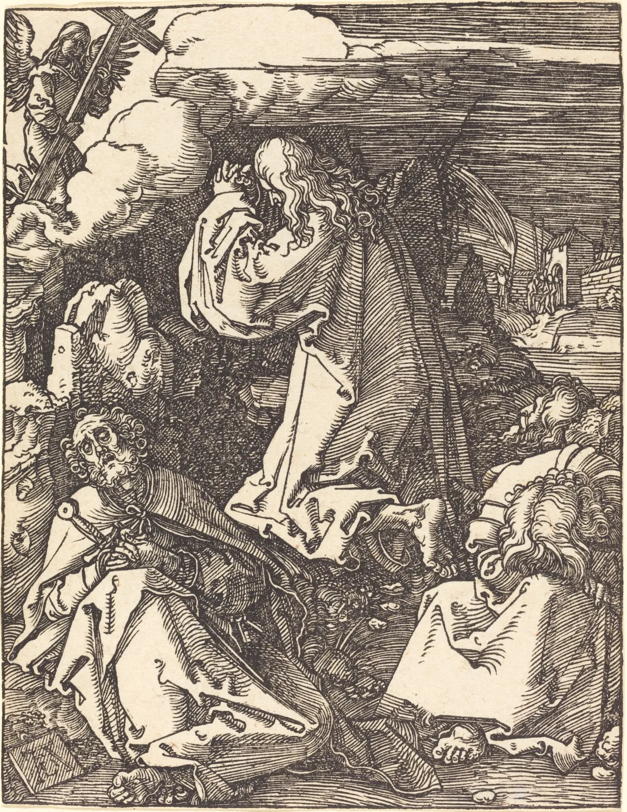 Jésus sur le mont des oliviers, Albrecht Dürer