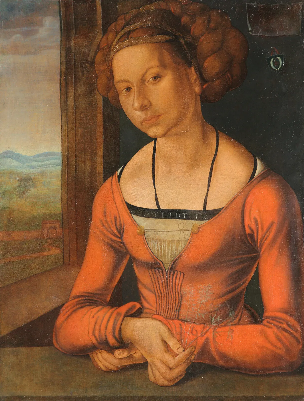 Jeune femme, les cheveux tressés, Albrecht Dürer