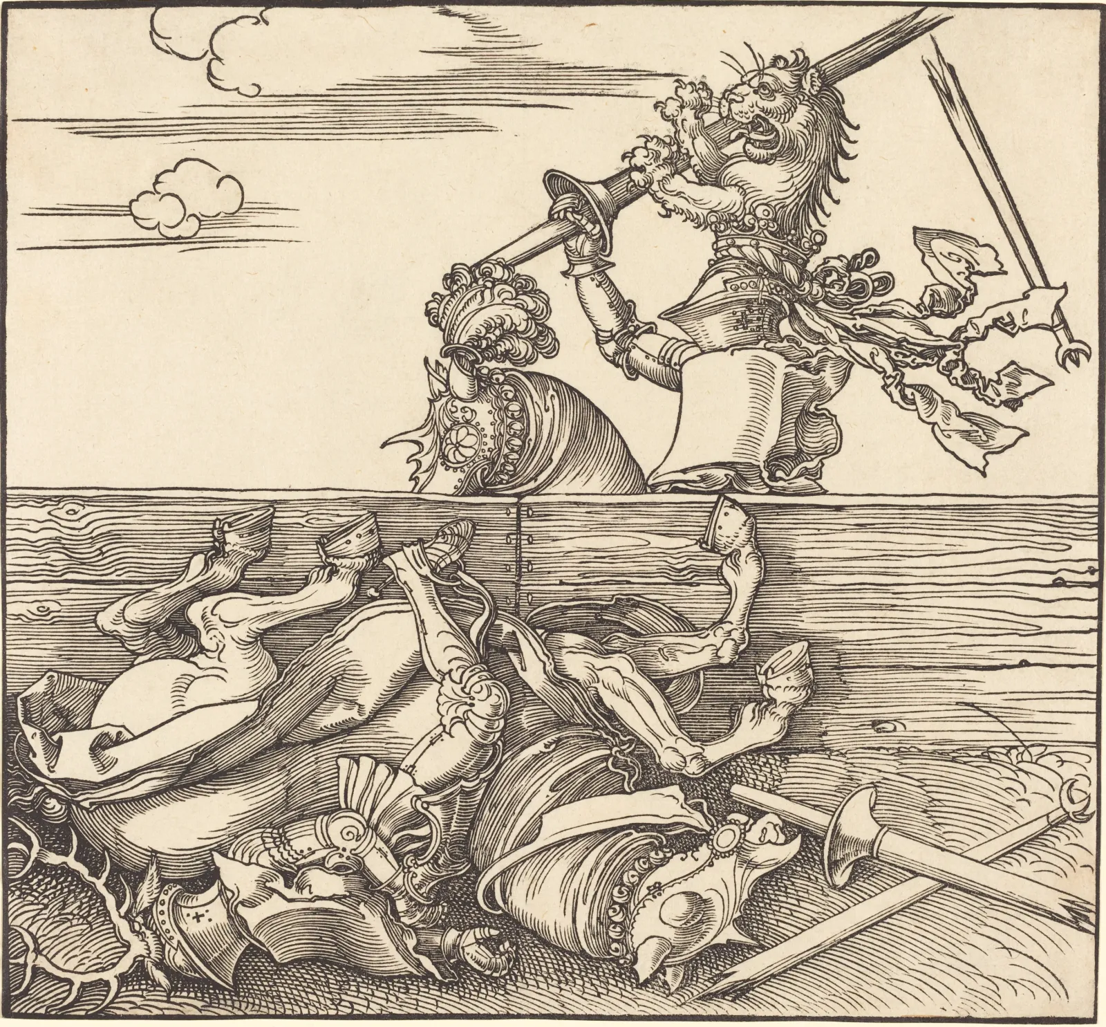 Joute italienne, Albrecht Dürer