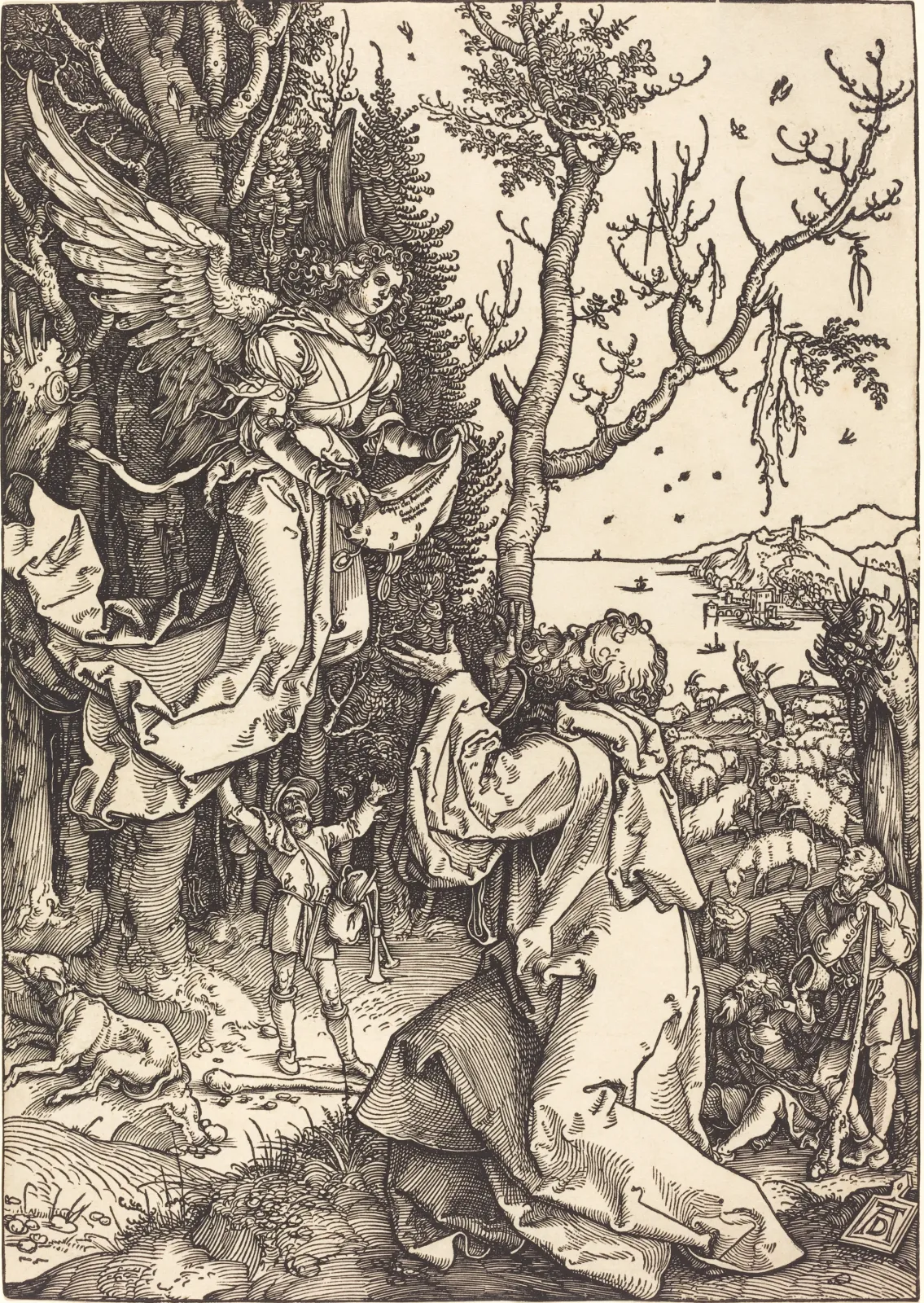 L'annonce à Joachim, Albrecht Dürer