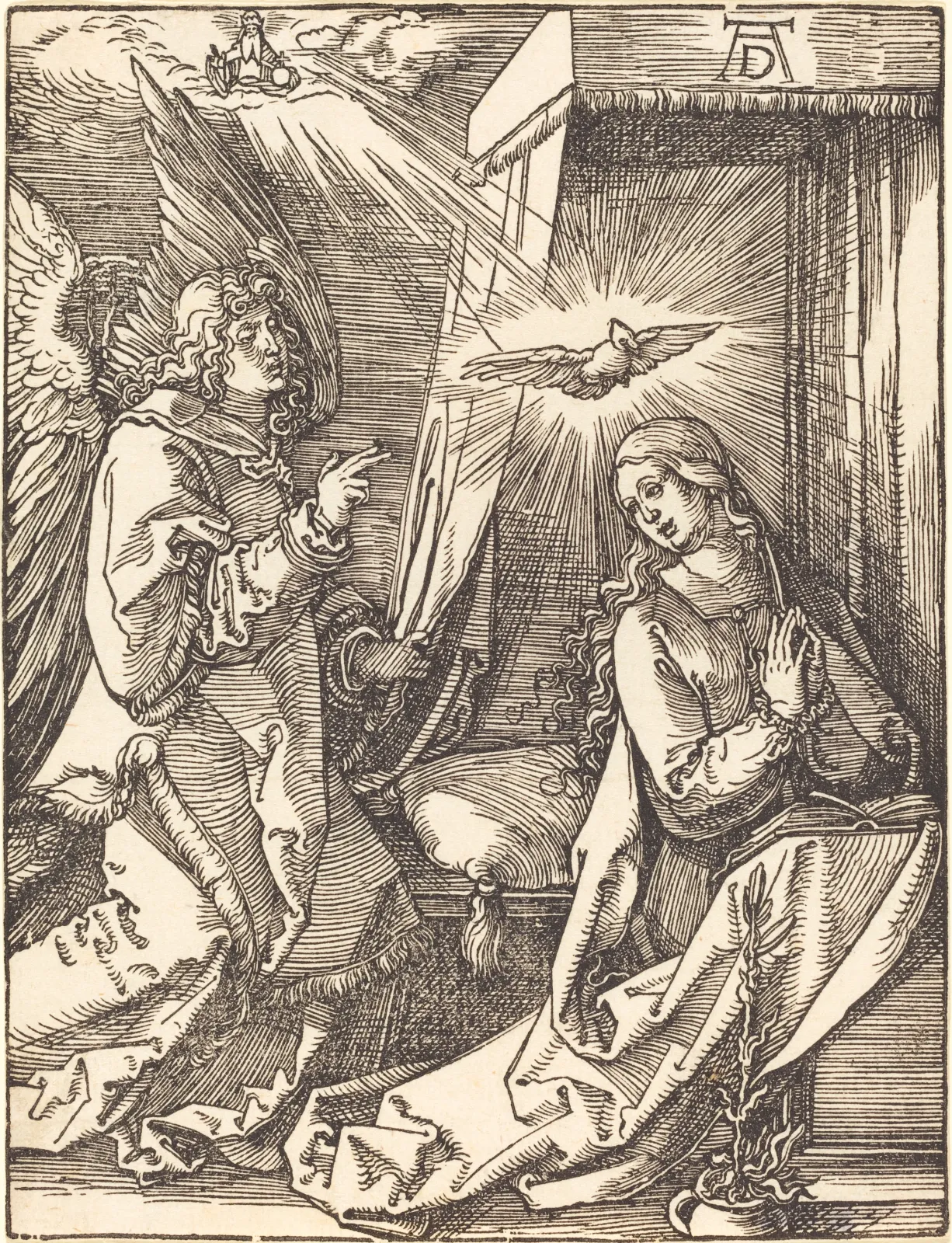 L'Annonciation, Albrecht Dürer