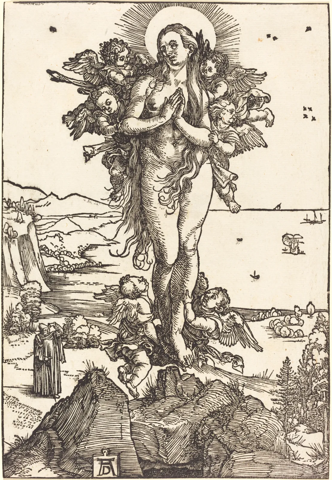 L'Élévation de Sainte Marie-Madeleine, Albrecht Dürer