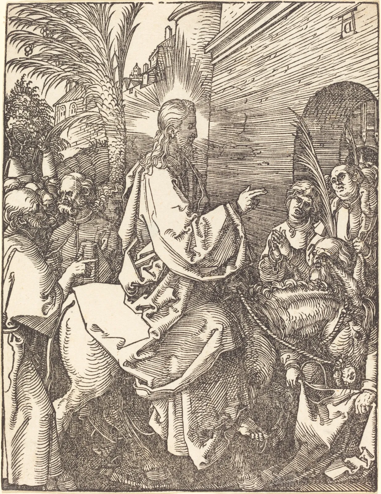 L'Entrée de Jésus à Jérusalem, Albrecht Dürer