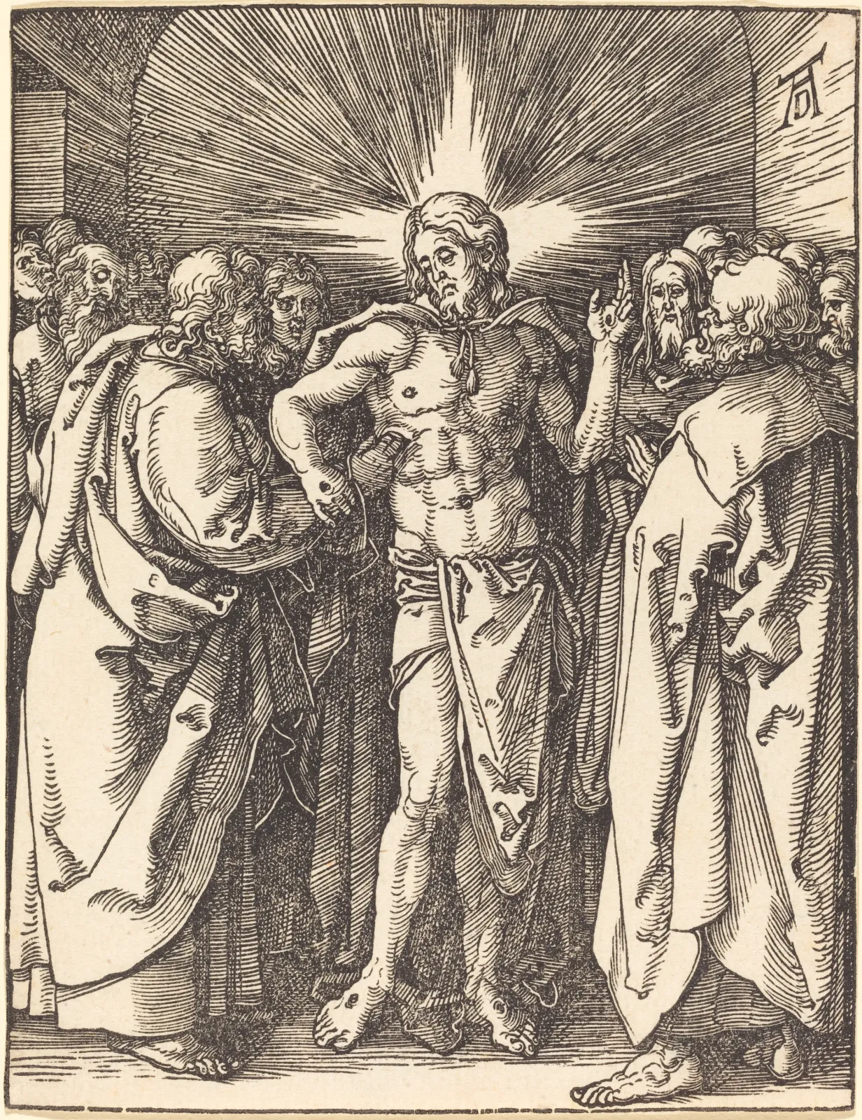 L'Incrédulité de Saint Thomas, Albrecht Dürer