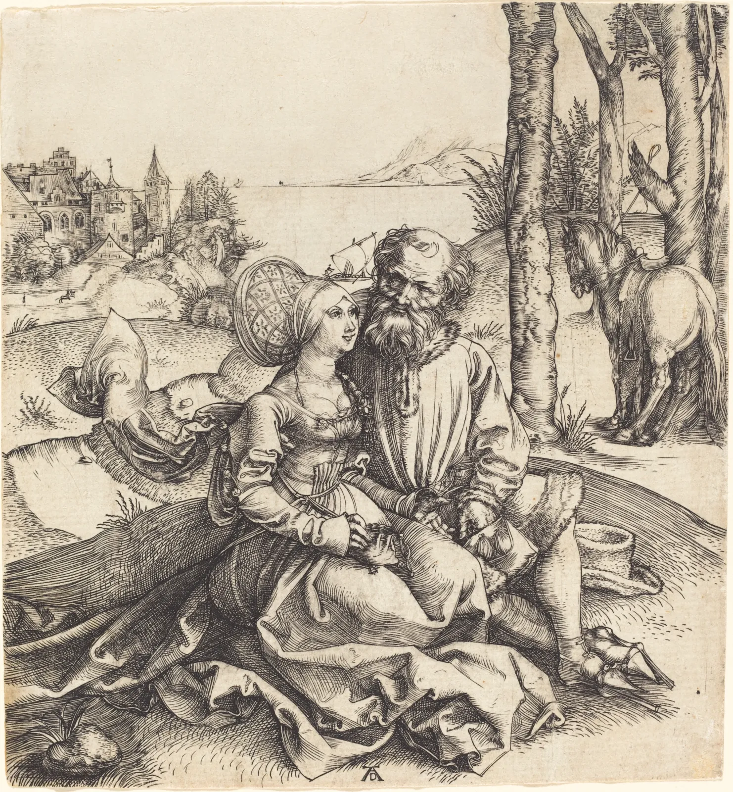 La déclaration d'amour, Albrecht Dürer