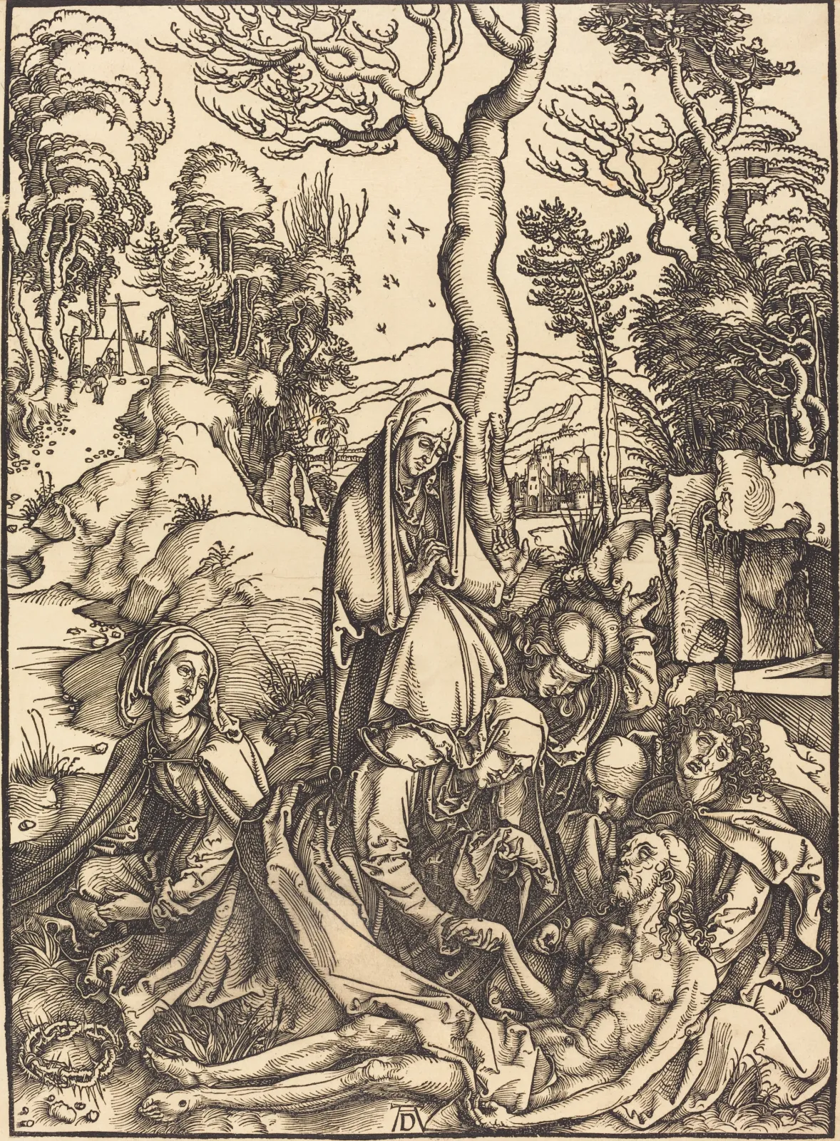 La Déploration du Christ, Albrecht Dürer