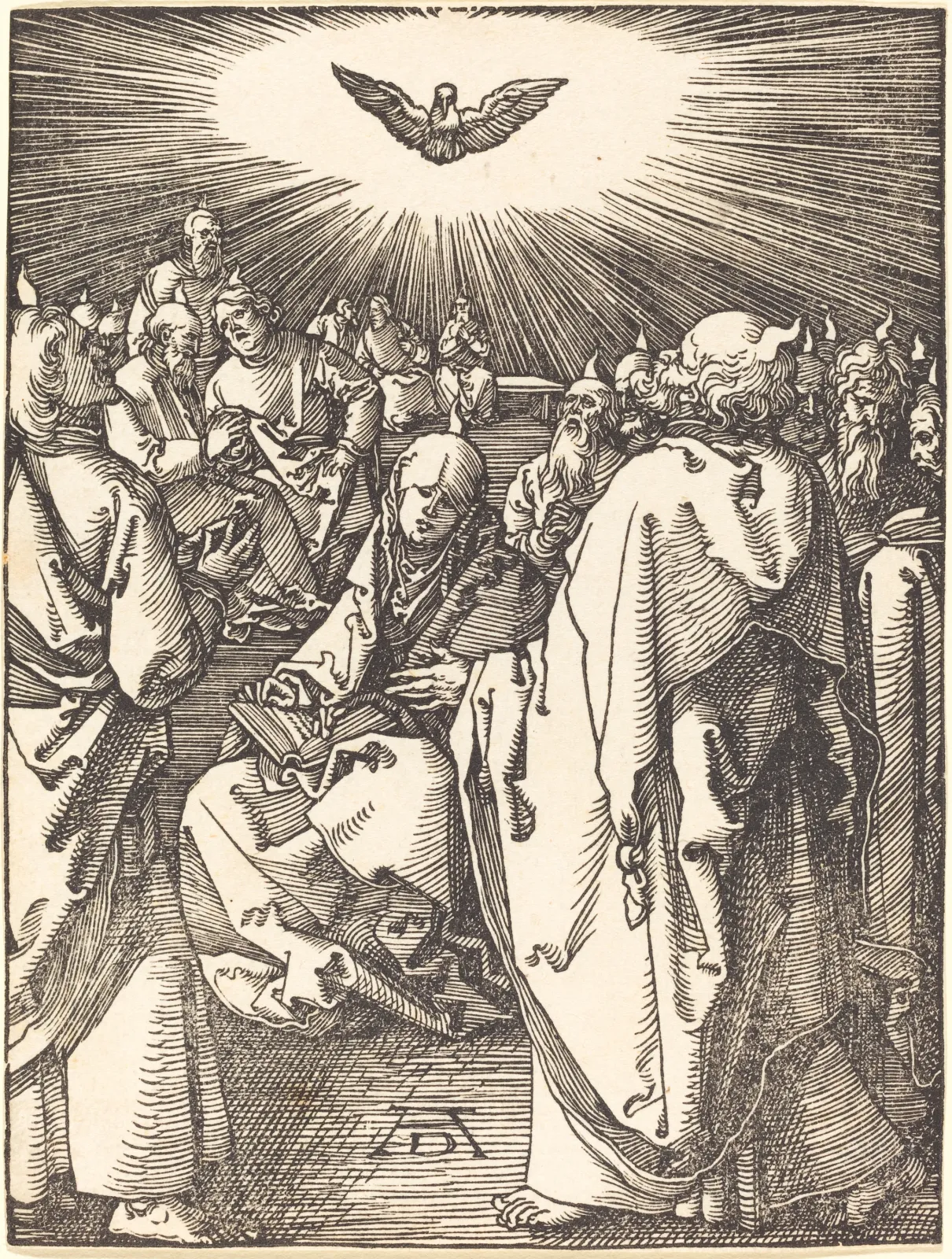 La descente de l'Esprit Saint, Albrecht Dürer