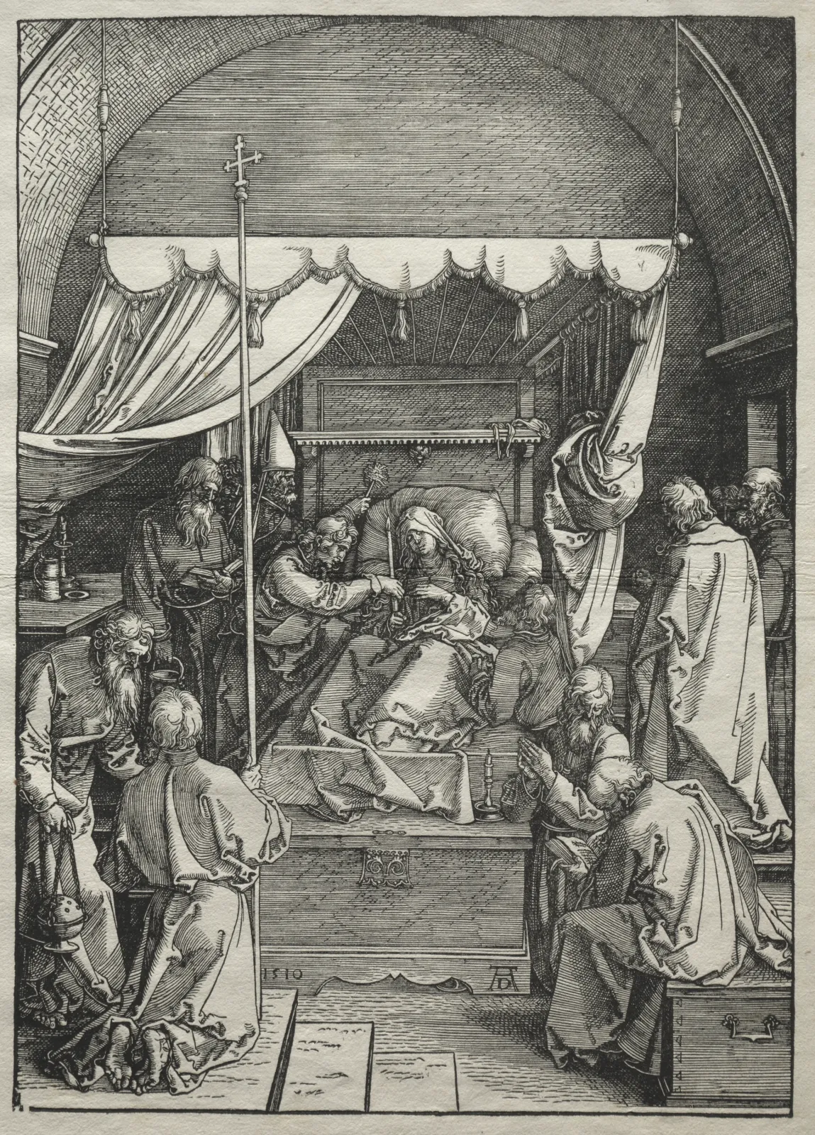 La Mort de la Vierge, Albrecht Dürer