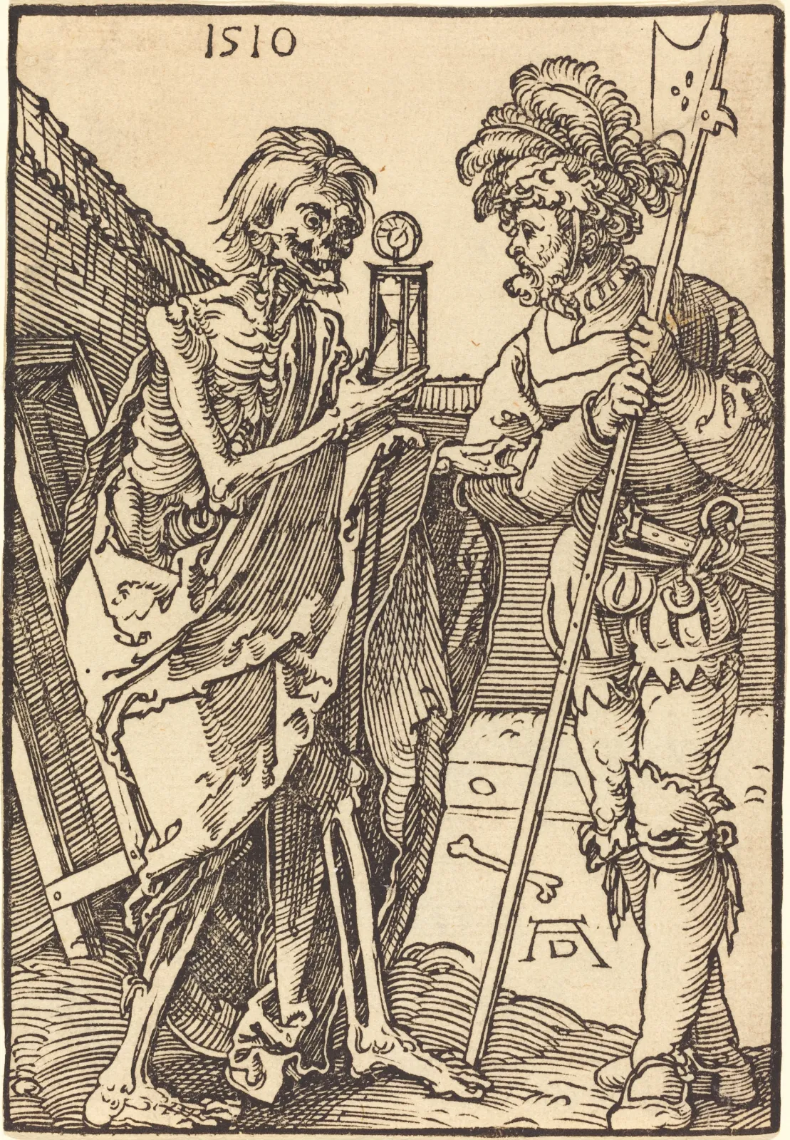 La Mort et le Lansquenet, Albrecht Dürer