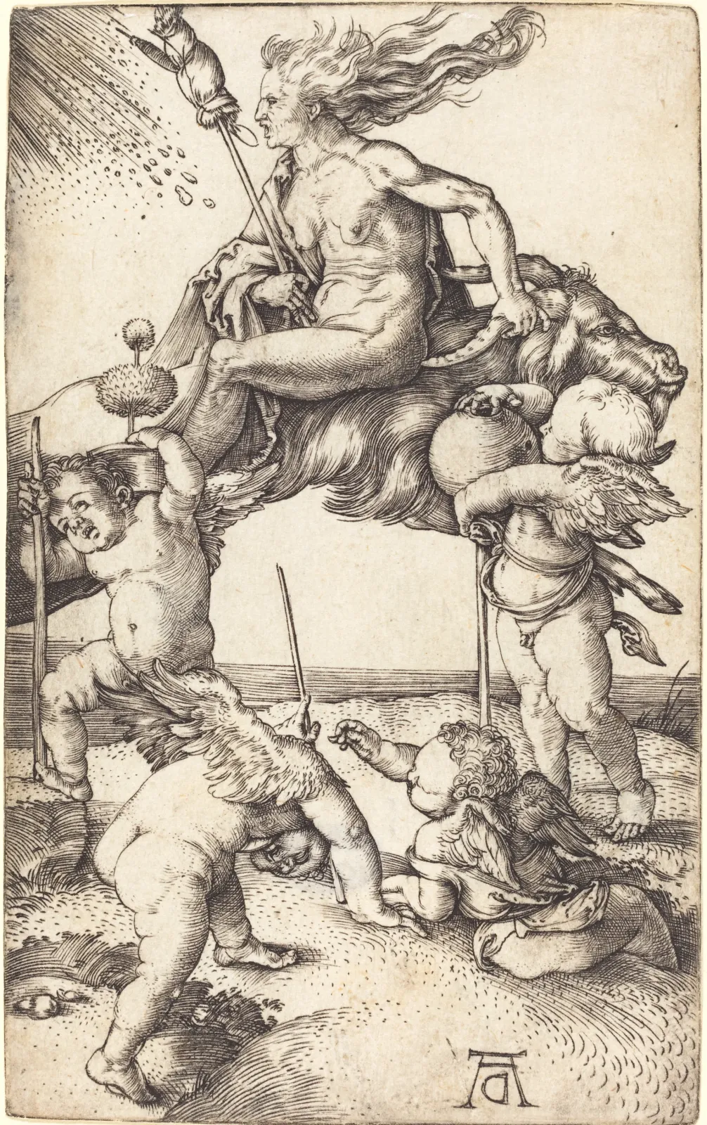 La Sorcière, Albrecht Dürer