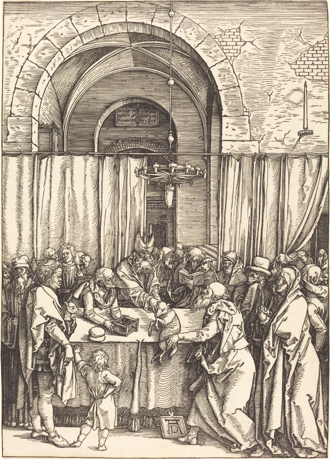 La victime de Joachim, Albrecht Dürer