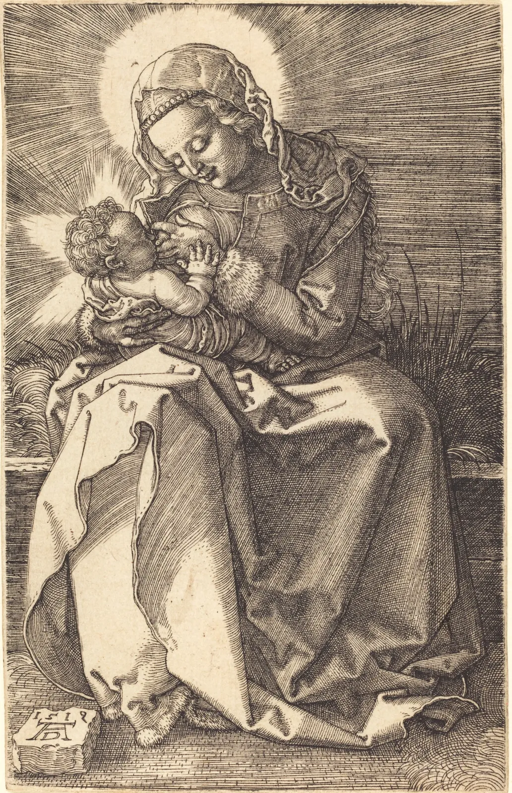 La Vierge allaitant l'Enfant, Albrecht Dürer