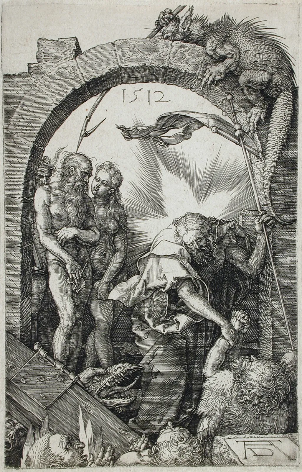 Le Christ aux limbes, Albrecht Dürer