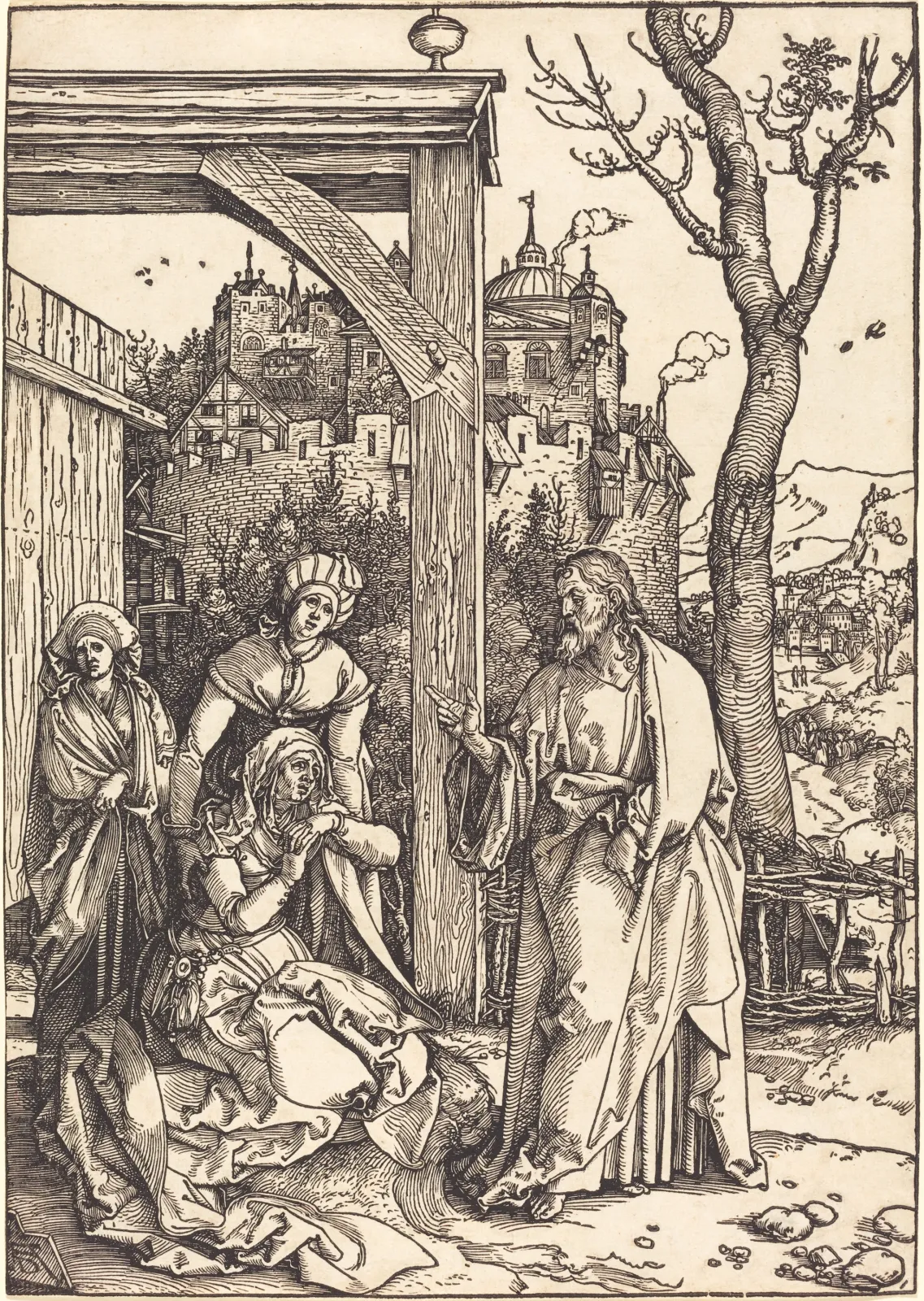 Le Christ prenant congé de sa mère, Albrecht Dürer