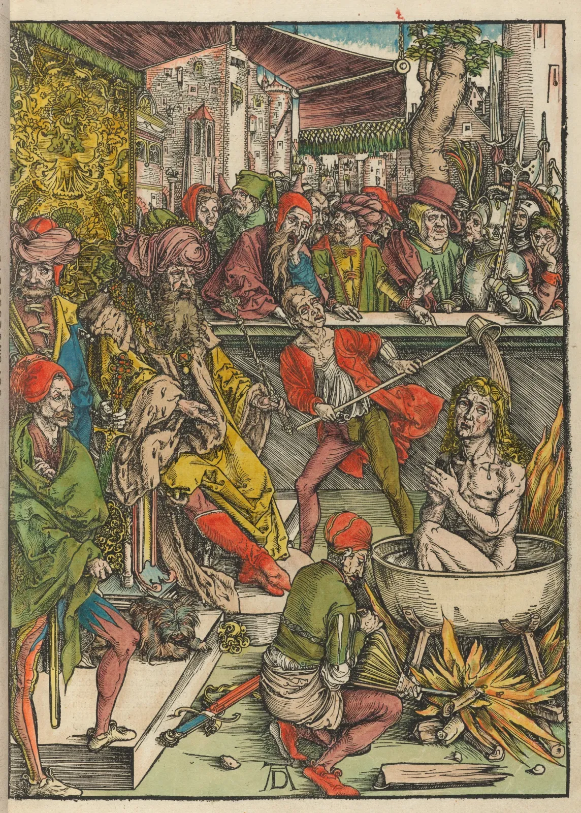 Le Martyre de saint Jean, Albrecht Dürer