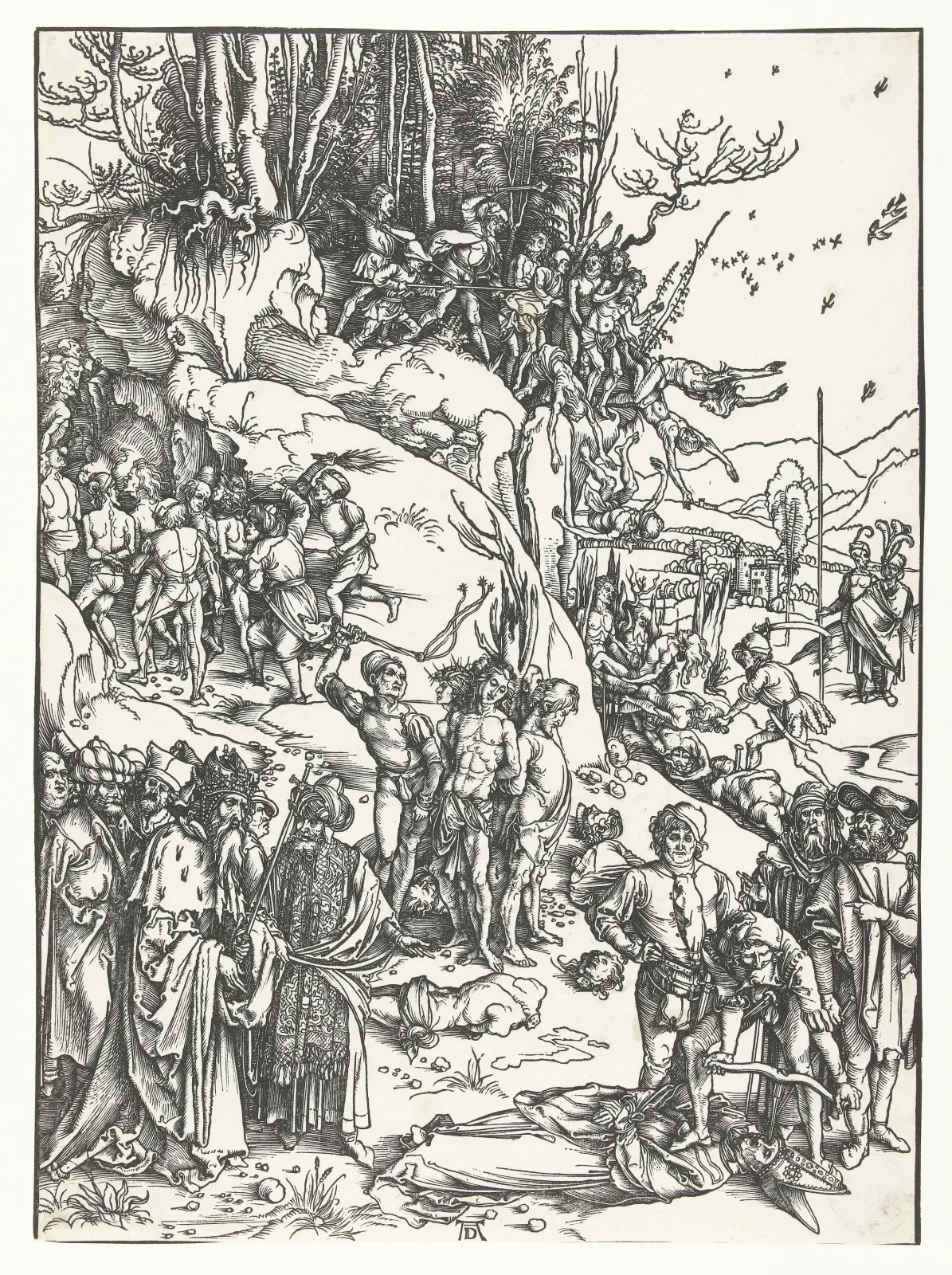 Le Martyre des Dix Mille, Albrecht Dürer