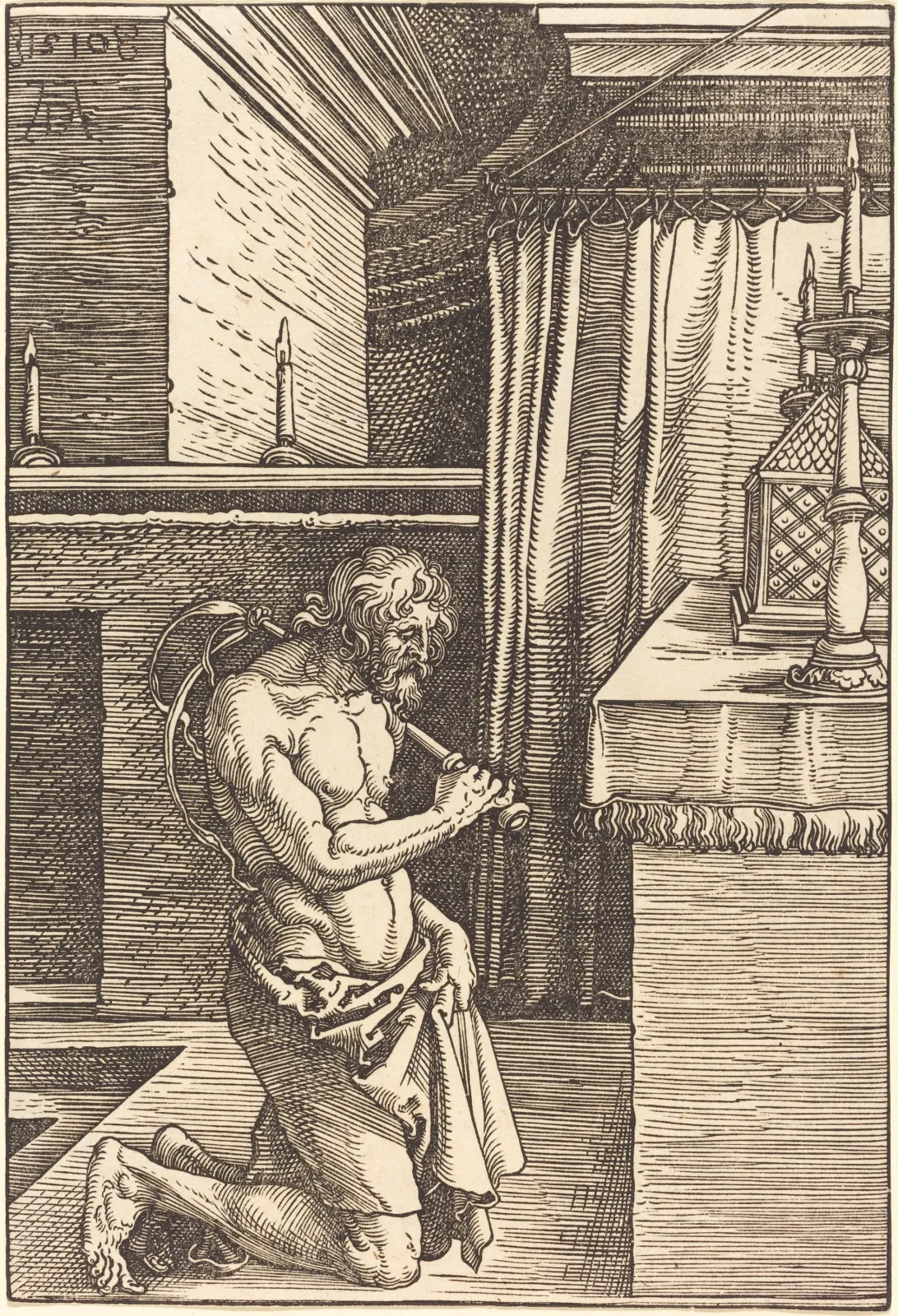 Le Roi David fait repentance, Albrecht Dürer