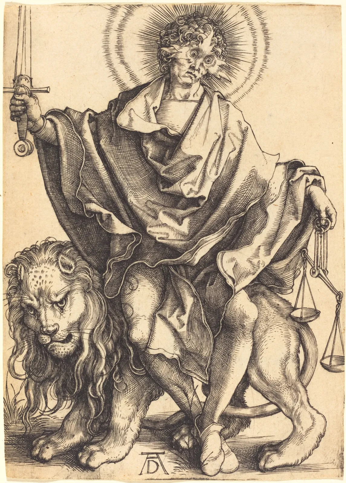 Le Soleil de la justice, Albrecht Dürer
