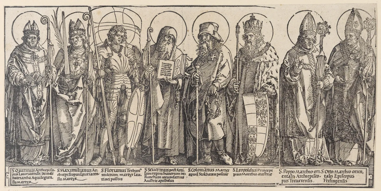 Les Saints protecteurs de l'Autriche, Albrecht Dürer