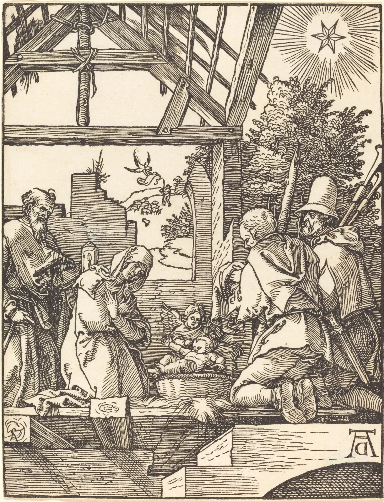 Nativité, Albrecht Dürer
