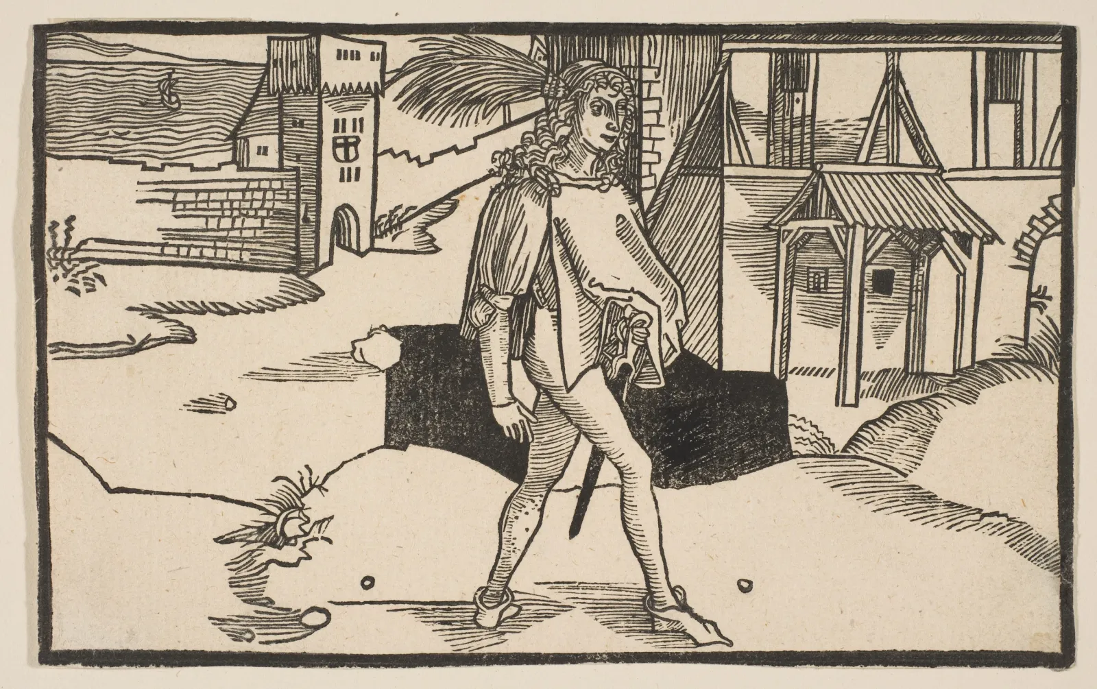 Phédria (L'Eunuque, IV, 2), Albrecht Dürer