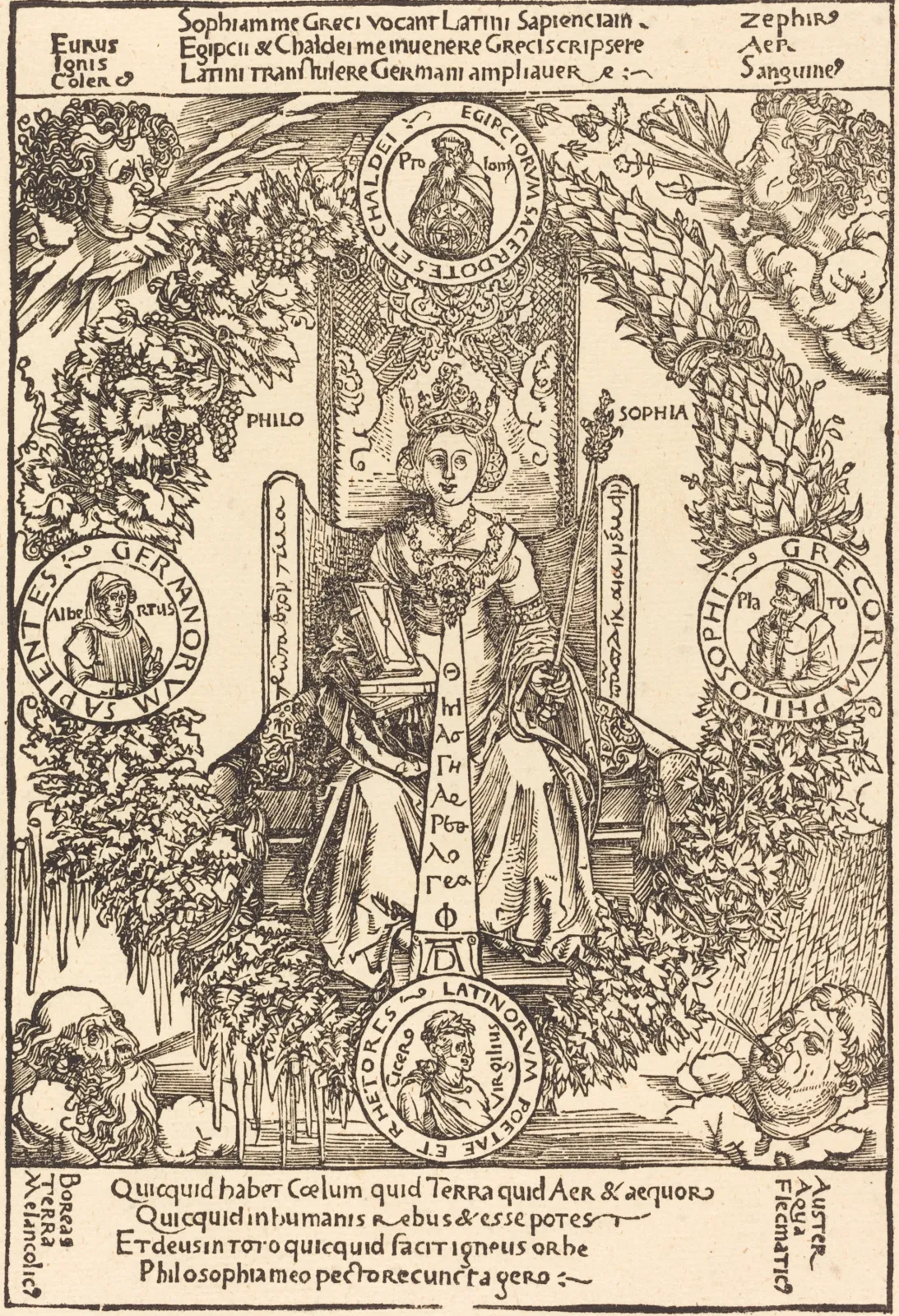Philosophia, Albrecht Dürer