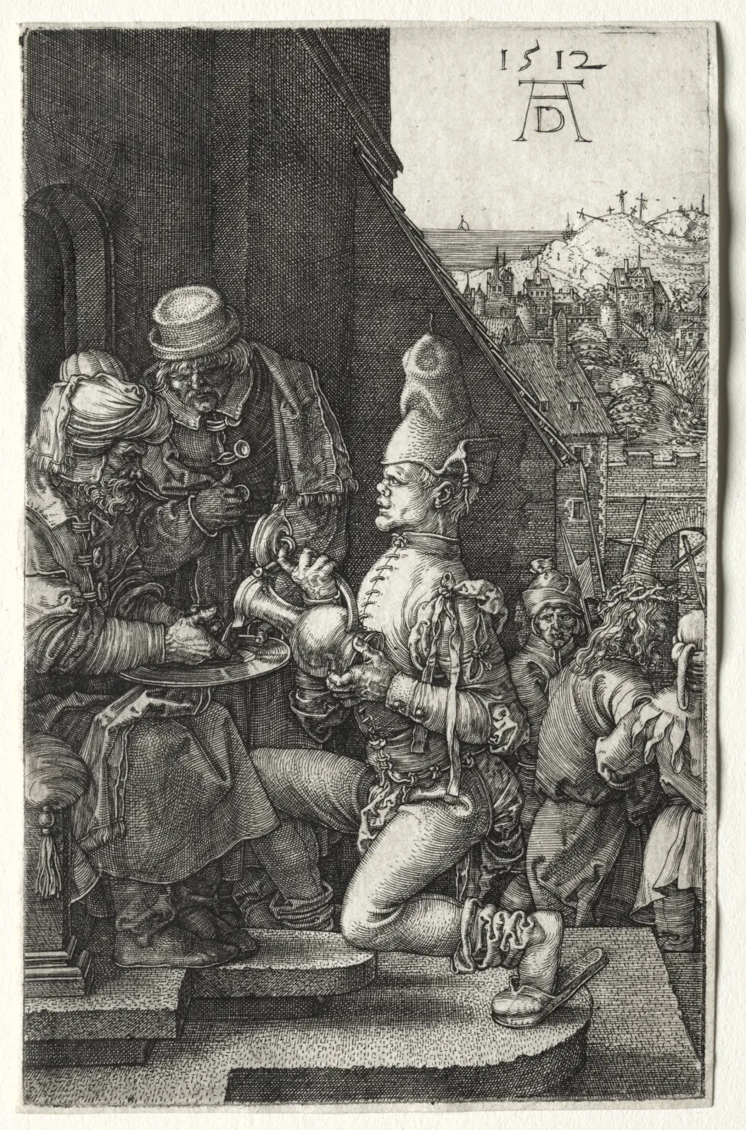 Pilate se lavant les mains, Albrecht Dürer