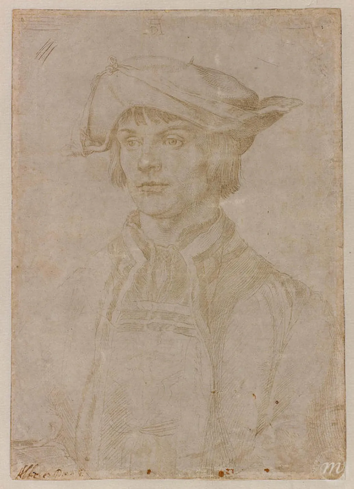 Portrait de Lucas van Leyden, Albrecht Dürer