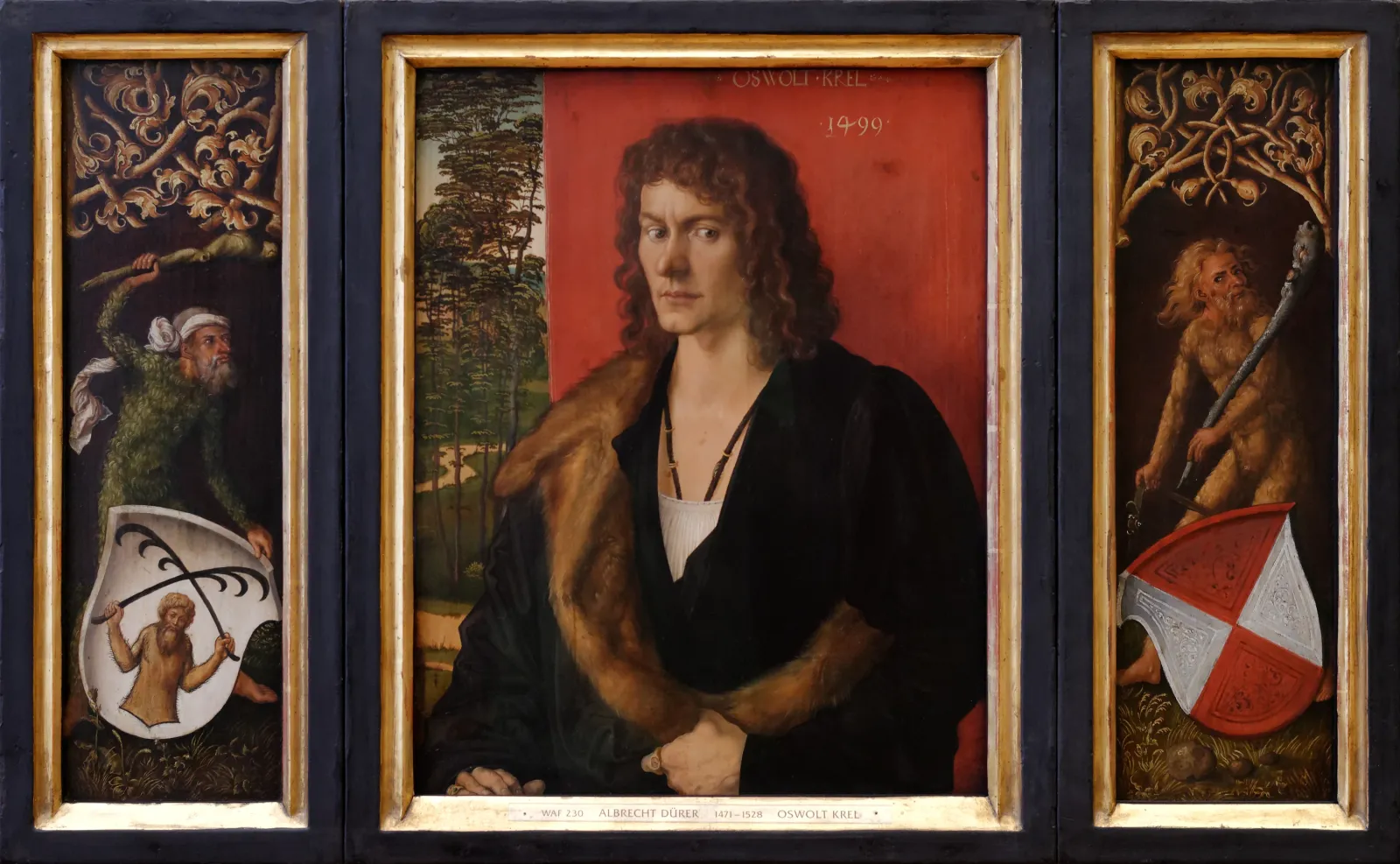Portrait de Oswolt Krel, Albrecht Dürer