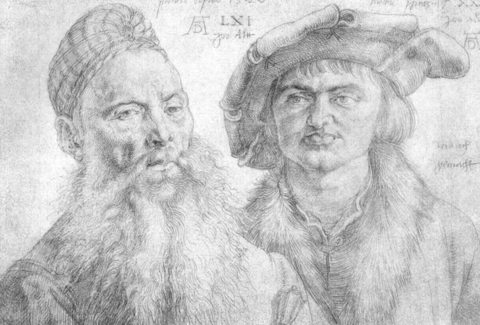 Portraits de Paul Topler et de Martin Pfinzing, Albrecht Dürer