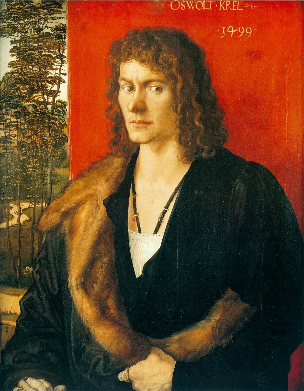 Portrait d'Oswolt Krel, Albrecht Dürer
