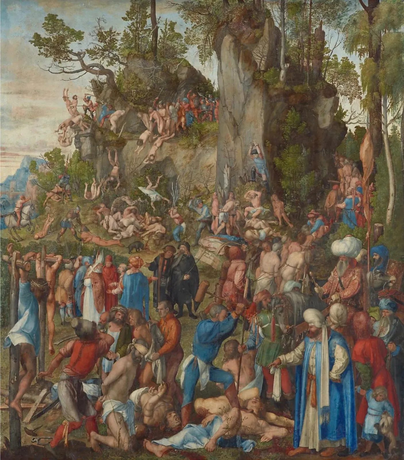 retable des dix mille martyrs, Albrecht Dürer