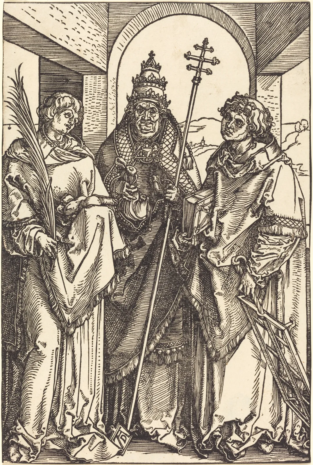 Saints Stéphane, Sixte et Laurent, Albrecht Dürer