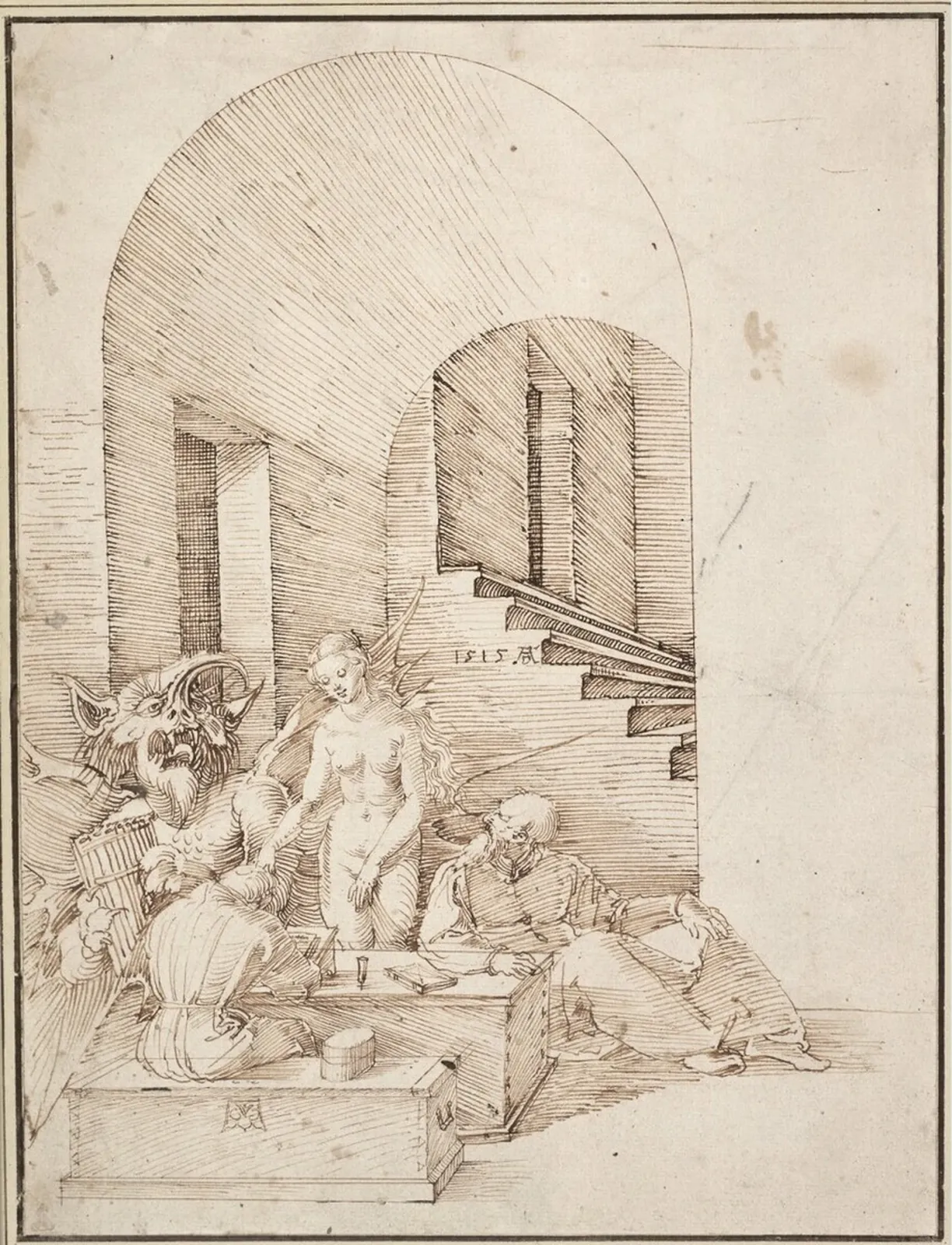 Versuchung des heiligen Antonius, Albrecht Dürer