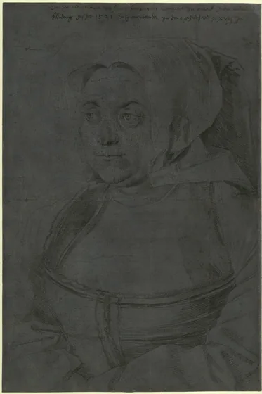 Agnes Dürer en costume néerlandais