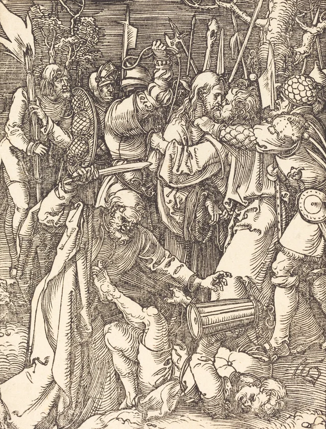 Arrestation de Jésus, Albrecht Dürer