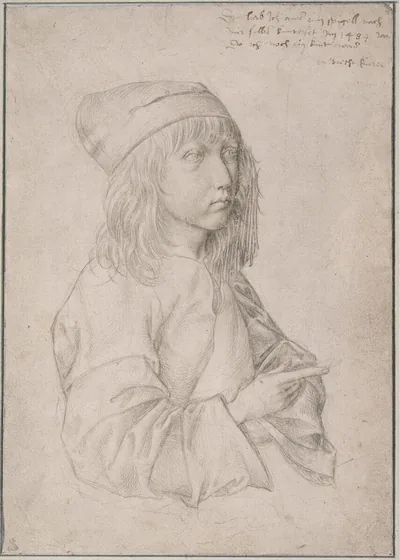 Autoportrait à l'âge de 13 ans