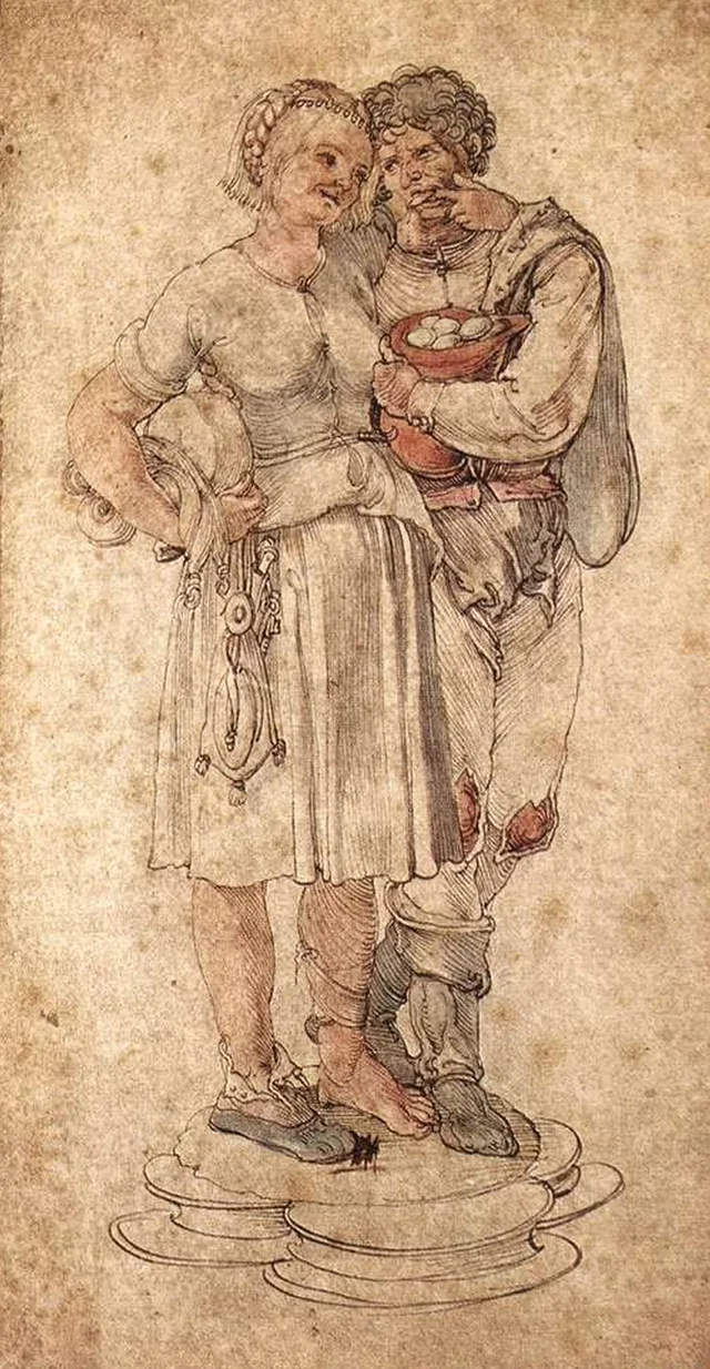 Couple amoureux, Albrecht Dürer