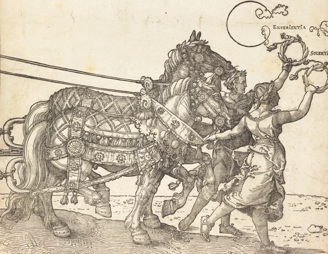 El gran carro triunfal del emperador Maximiliano I (lámina 8 de 8)