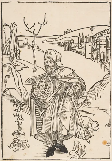 Gerson en pèlerin