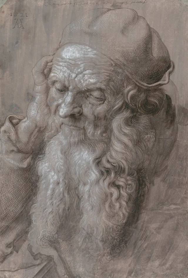 Cabeza de anciano