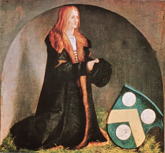 Heller-Altar, Stifterbildnis des Jacob Heller