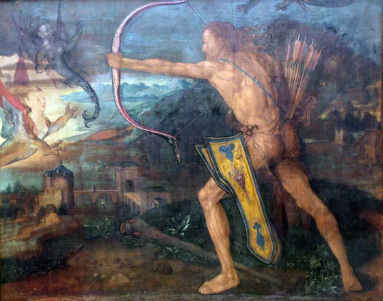 Hercule tuant les oiseaux du lac Stymphale