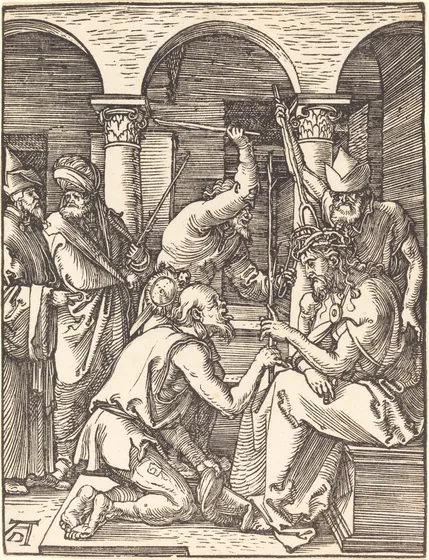 Jésus couronné d'épines
