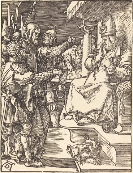 Jésus devant Caïphe