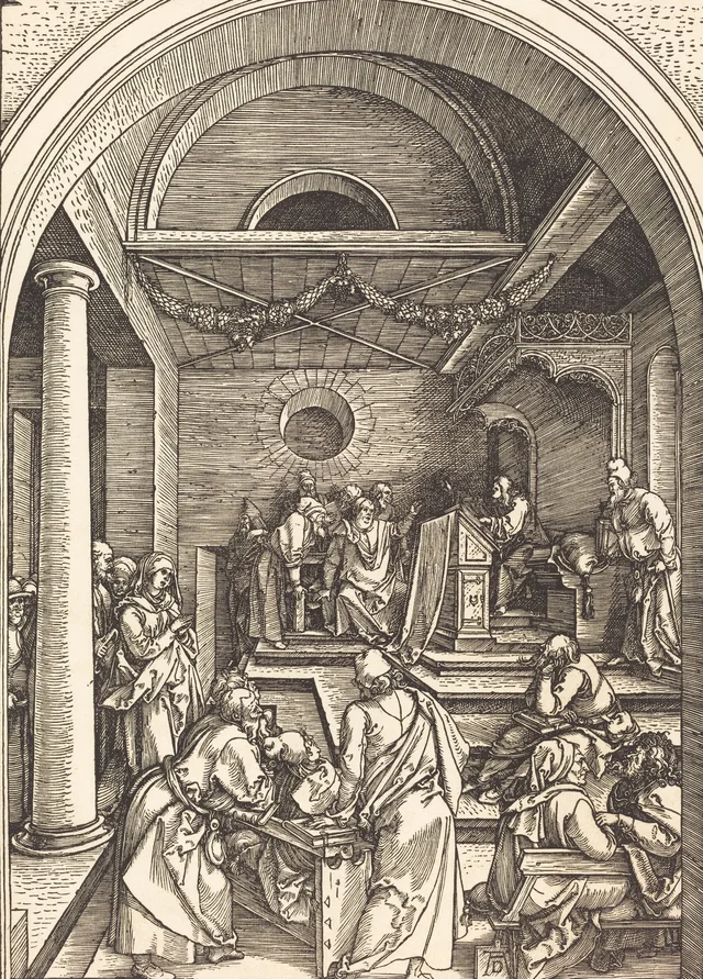 Jesús y los doctores en el Templo