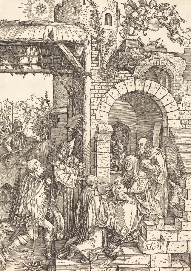 La adoración de los Reyes Magos
