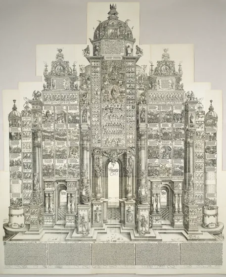 L'Arc de triomphe de l'empereur Maximilien Ier